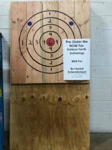 buy wooden axe throwing targets